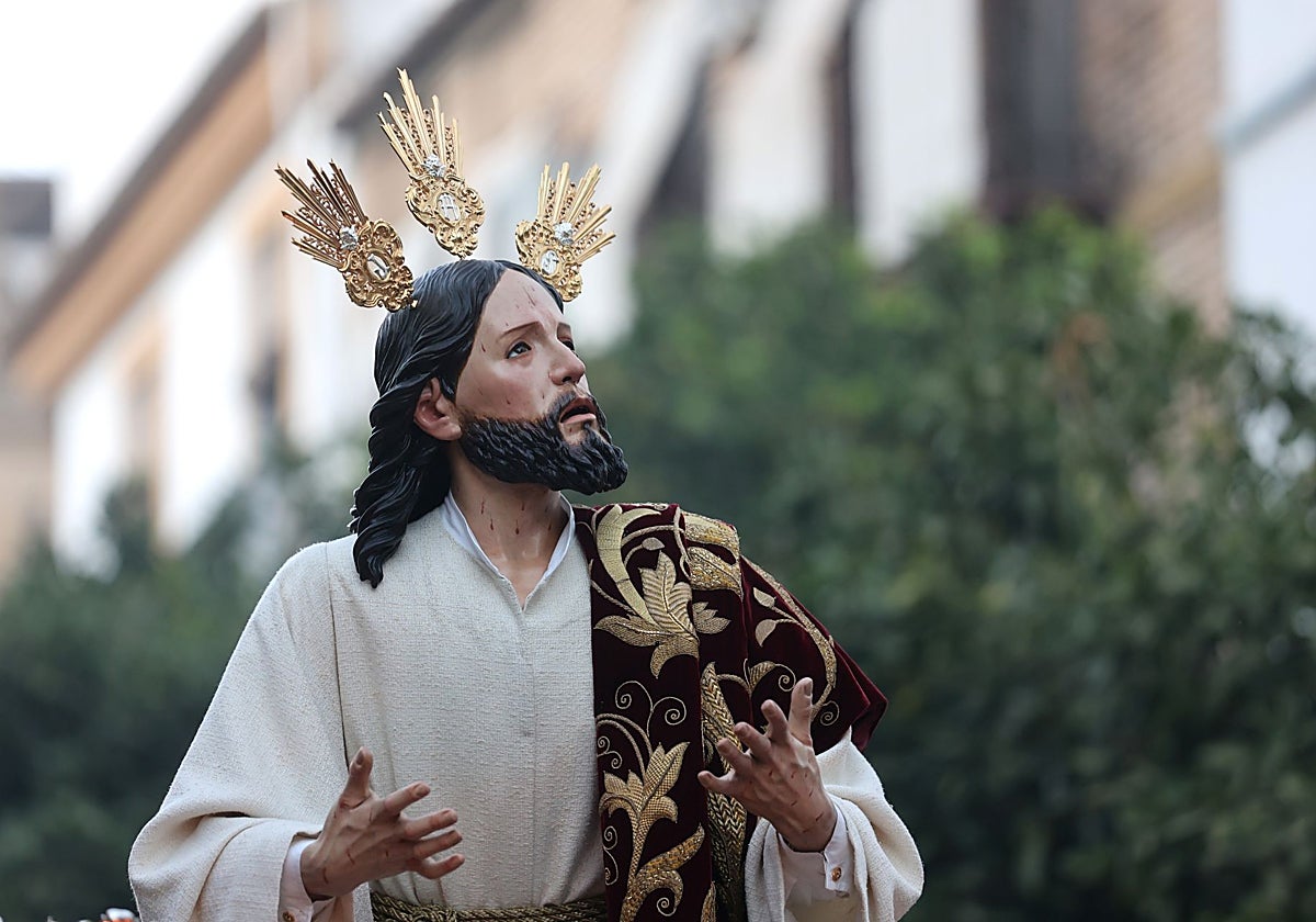 Nuestro Padre Jesús de la Oración en el Huerto, el 12 de septiembre, en el traslado de ida al Sector Sur