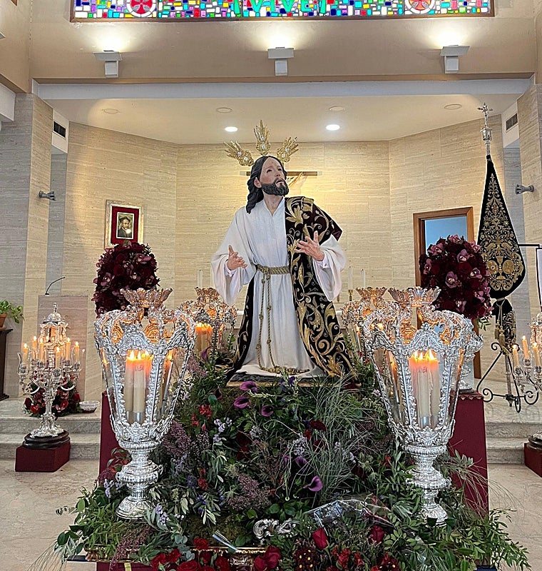 El Señor del Huerto, en la parroquia San Ignacio de Loyola