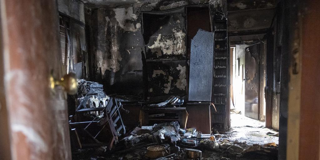 Un muerto y dos heridos en el incendio en una vivienda en San Sebastián