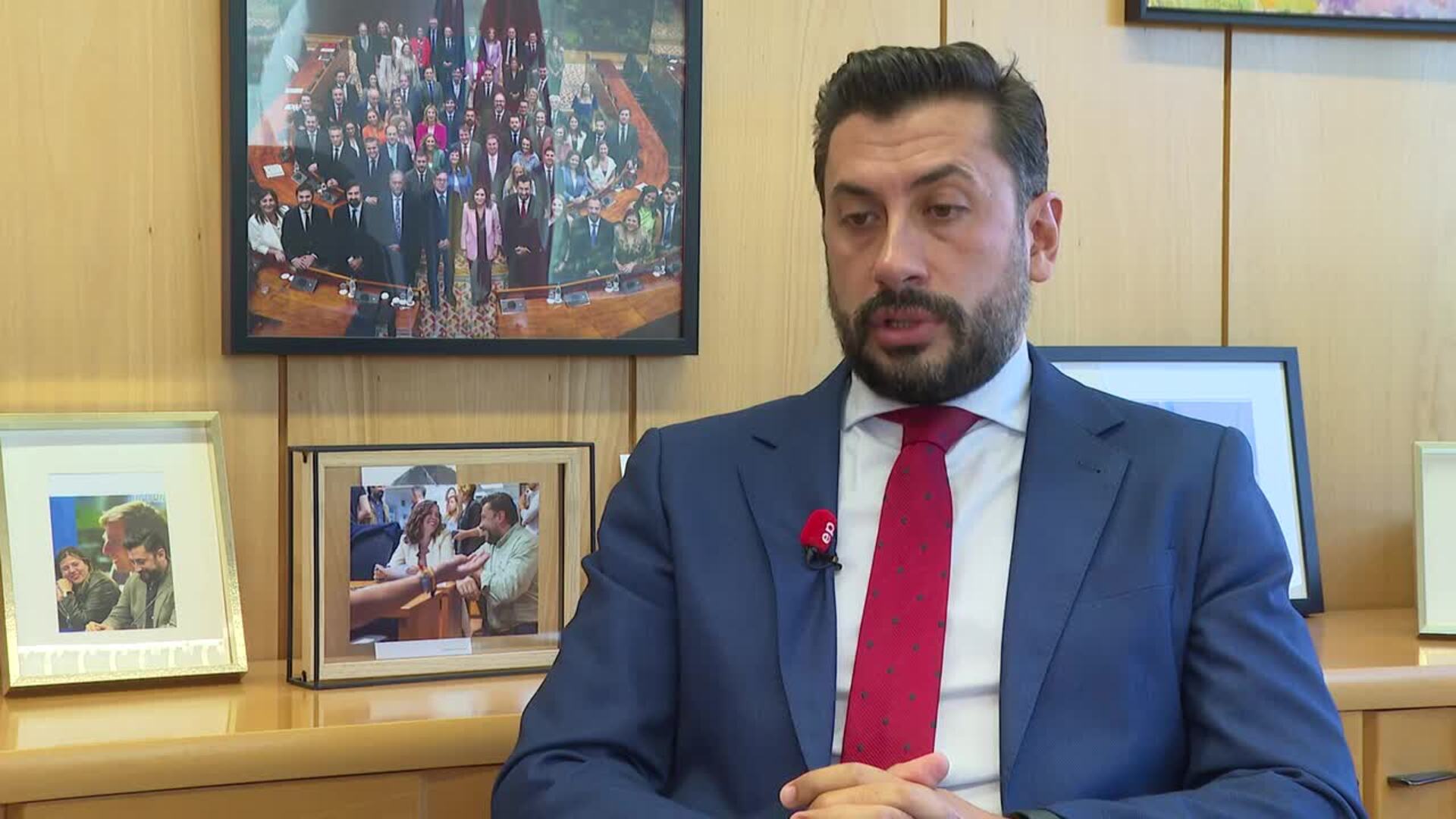 Díaz-Pache critica que Vox prefiera estar "sustituyendo" al PP que "ayudar"  a sacar a Sánchez