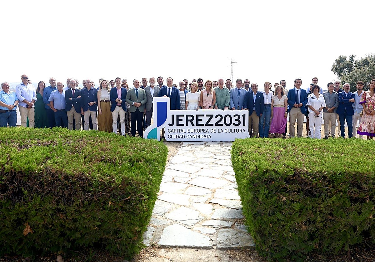 Alcaldes de ayuntamientos de la provincia respaldan la candidatura 'Jerez 2031, Capital Europea de la Cultura'