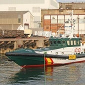 Muere el ocupante de una narcolancha al chocar con una embarcación de Guardia Civil en Algeciras