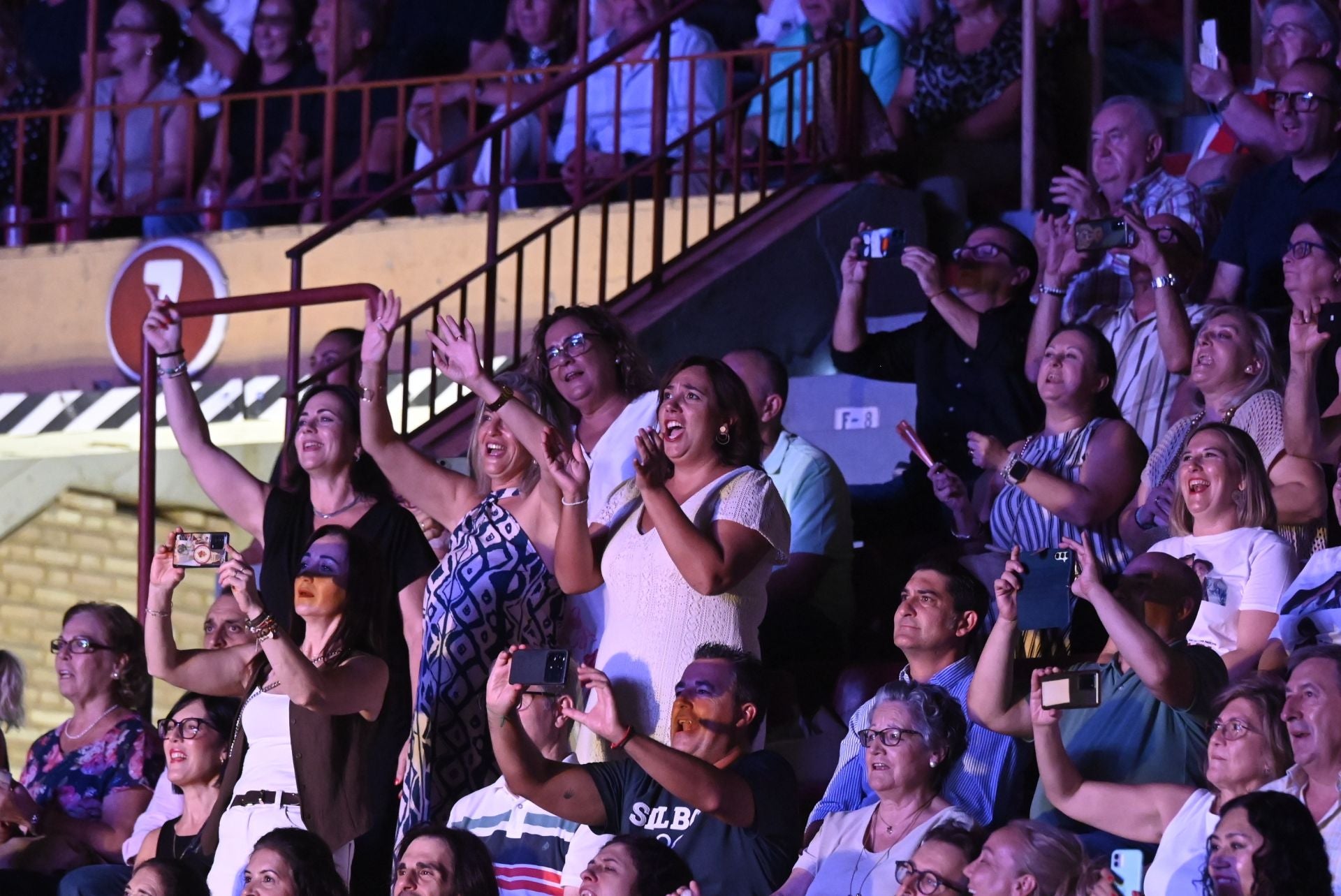 El espectacular concierto de Raphael en Córdoba, en imágenes