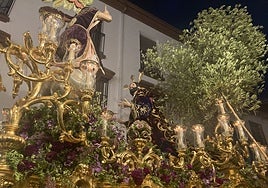 El Señor del Huerto de Córdoba evoca el gozo del Domingo de Ramos en la culminación de su cincuentenario