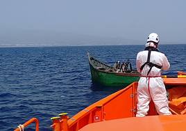 Rescatados 62 inmigrantes en las últimas horas en Canarias, que entra en periodo de 'mar de calmas'