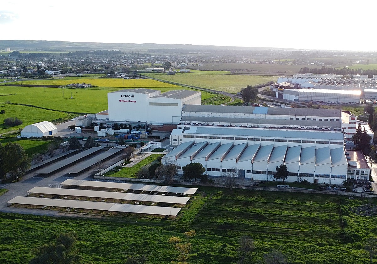 Vista panorámica de la factoría que Hitachi tiene en Córdoba