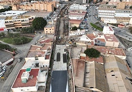 El soterramiento del tren en Almería supera el 50% tras décadas de espera y un sobrecoste de más de 21 millones