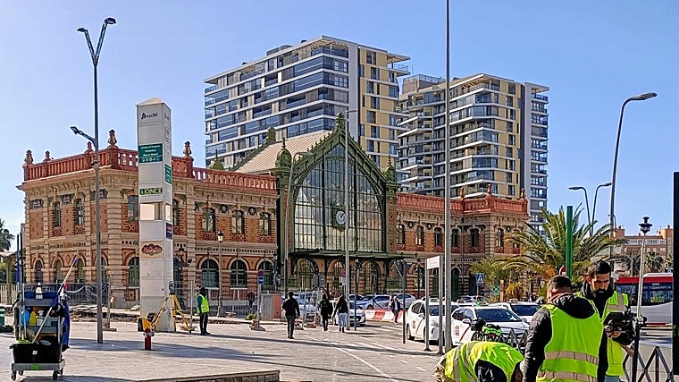 Estación histórica de tren de Almería capital