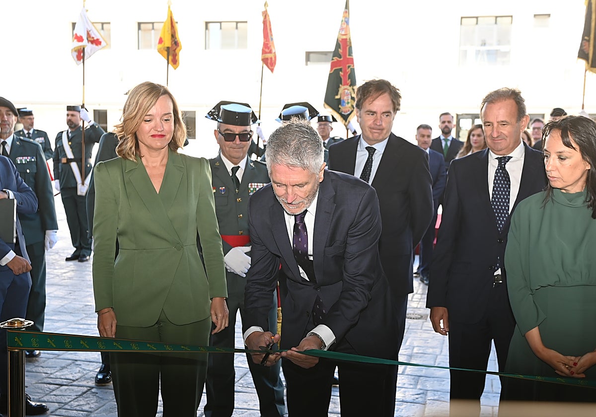 La ministra Alegría inaugura ayer con Grande-Marlaska la comandancia de Zaragoza