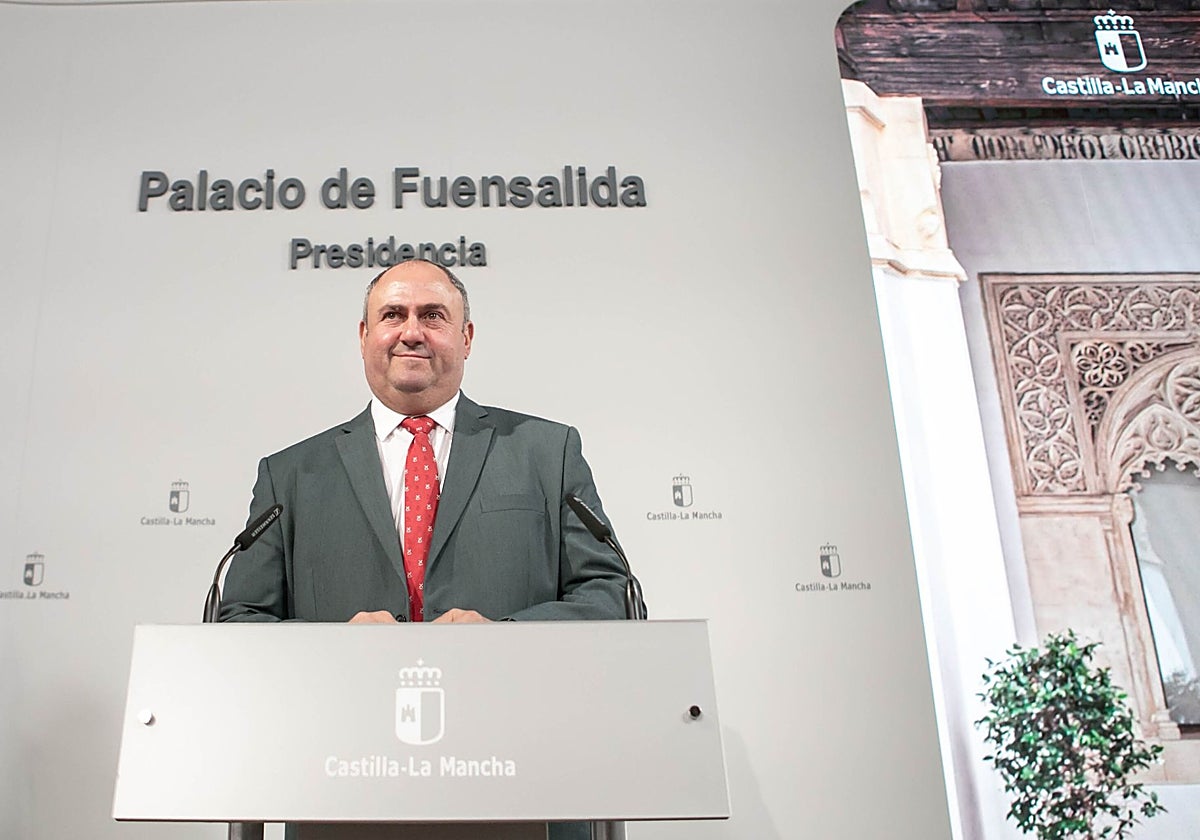 Julián Martínez, consejero de Agricultura, Ganadería y Desarrollo Rural