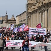 Imagen - Los dos condenados por los altercados públicos en Zaragoza entraron en prisión el 16 de abril de 2024