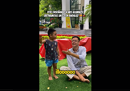 Un español que vive en Vietnam enseña a sus alumnos a hablar andaluz: «Mis niños tienen que aprender de dónde viene el profe»