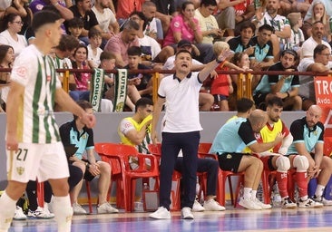 Ema Santoro, entrenador del Córdoba Patrimonio, ve en Vista Alegre «un papel fundamental»