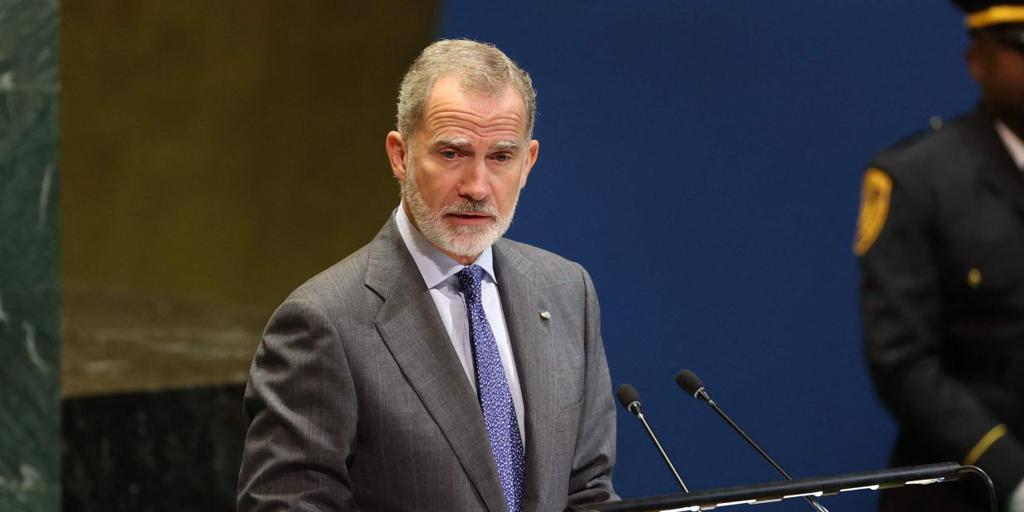 El Rey exige a Israel ante la ONU «detener ya la masacre» en Gaza: «Nos ...