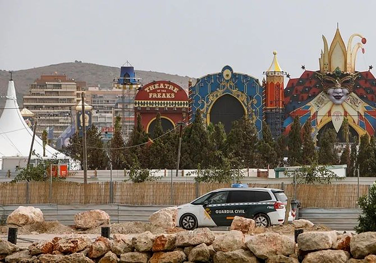 Imagen de archivo del recinto del Medusa Festival tomada tras la cancelación de la edición de 2022