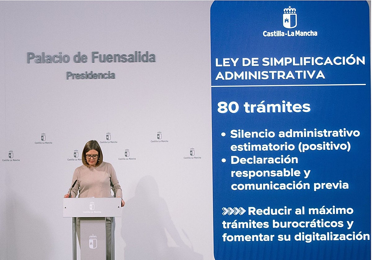 Esther Padilla, portavoz de la Junta
