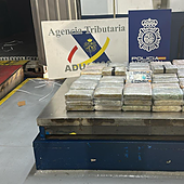 Intervenidos en el puerto de Las Palmas 130 kilos de cocaína oculta entre cajas de carne en un contenedor procedente de Brasil