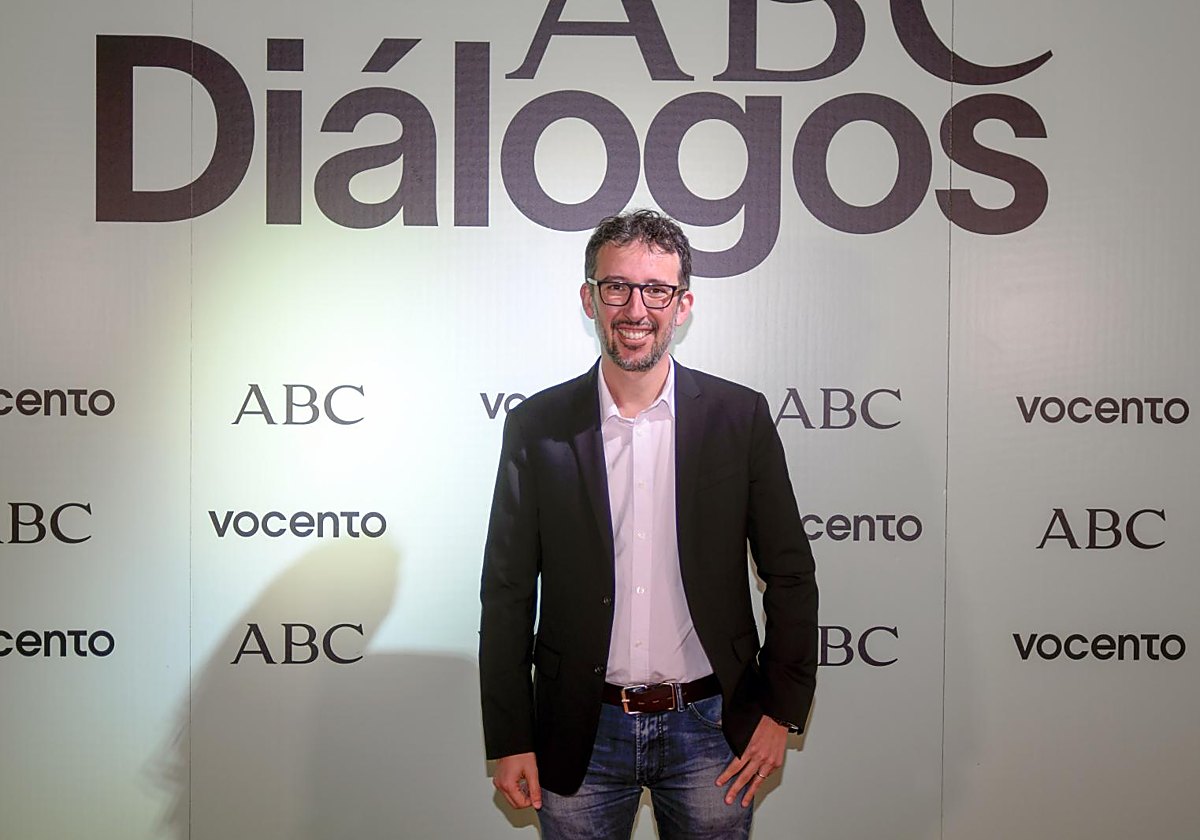 Juan Milián, antes de la jornada Diálogos organizada por ABC en Barcelona, en diciembre del año pasado