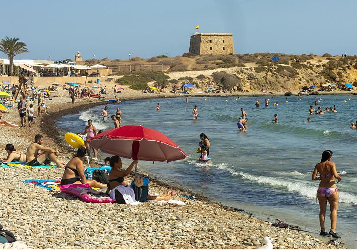 Una playa de la Costa Blanca alicantina