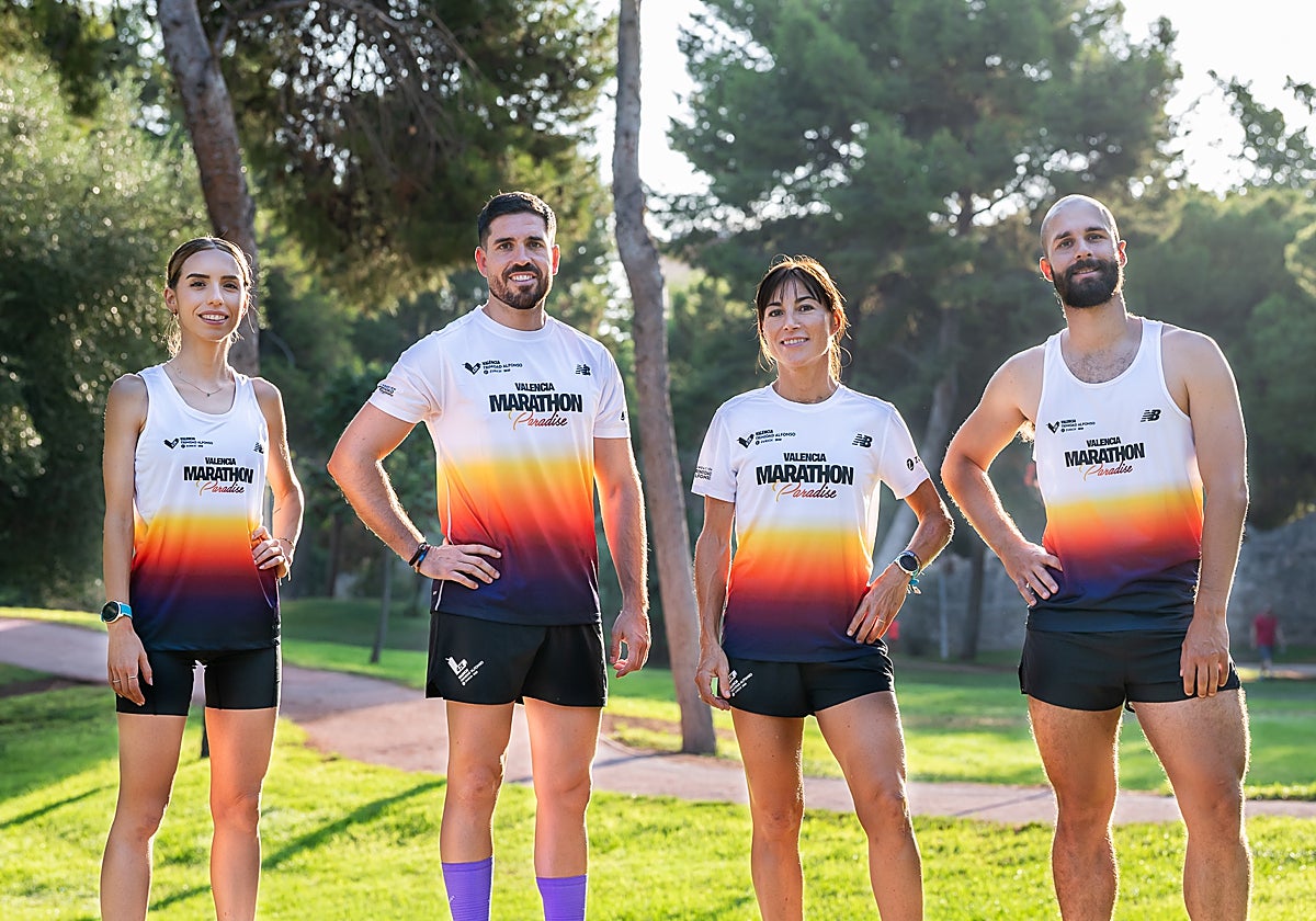 Imagen de la nueva camiseta del Maratón Valencia Trinidad Alfonso Zurich