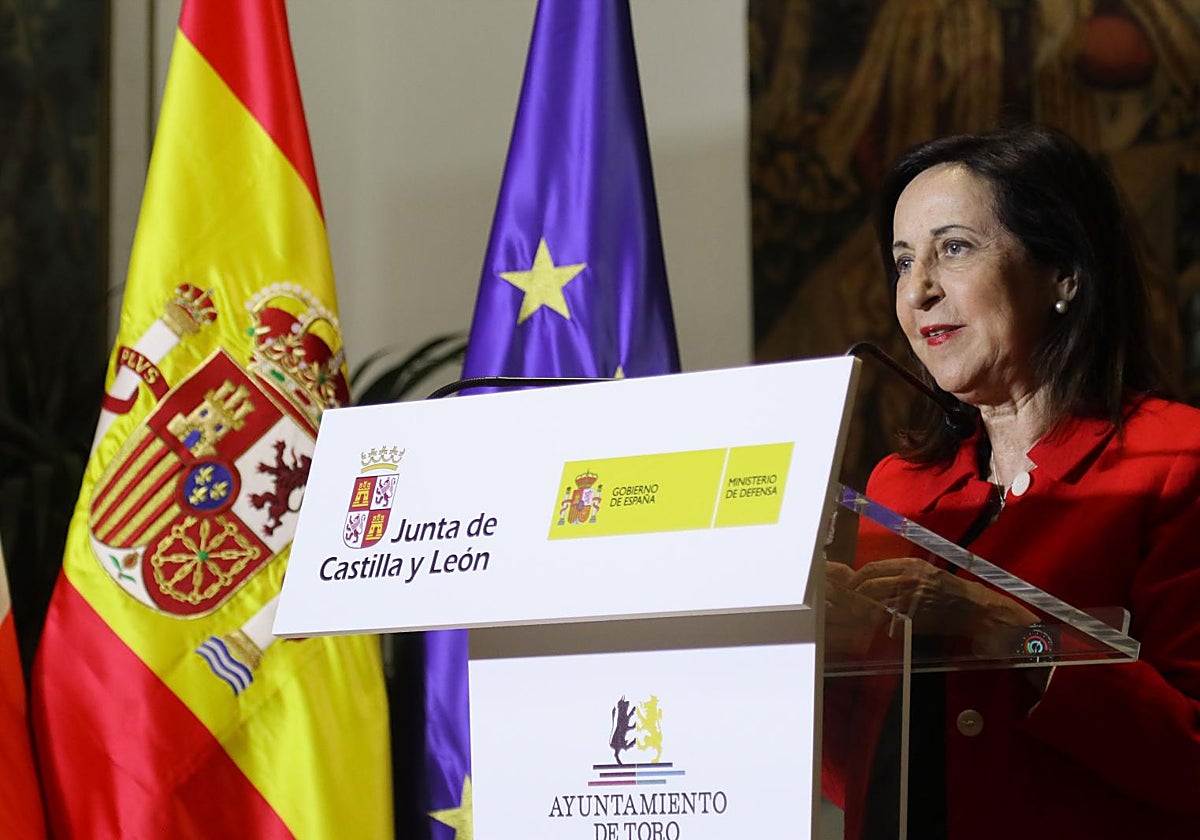 La ministra de Defensa, Margarita Robles