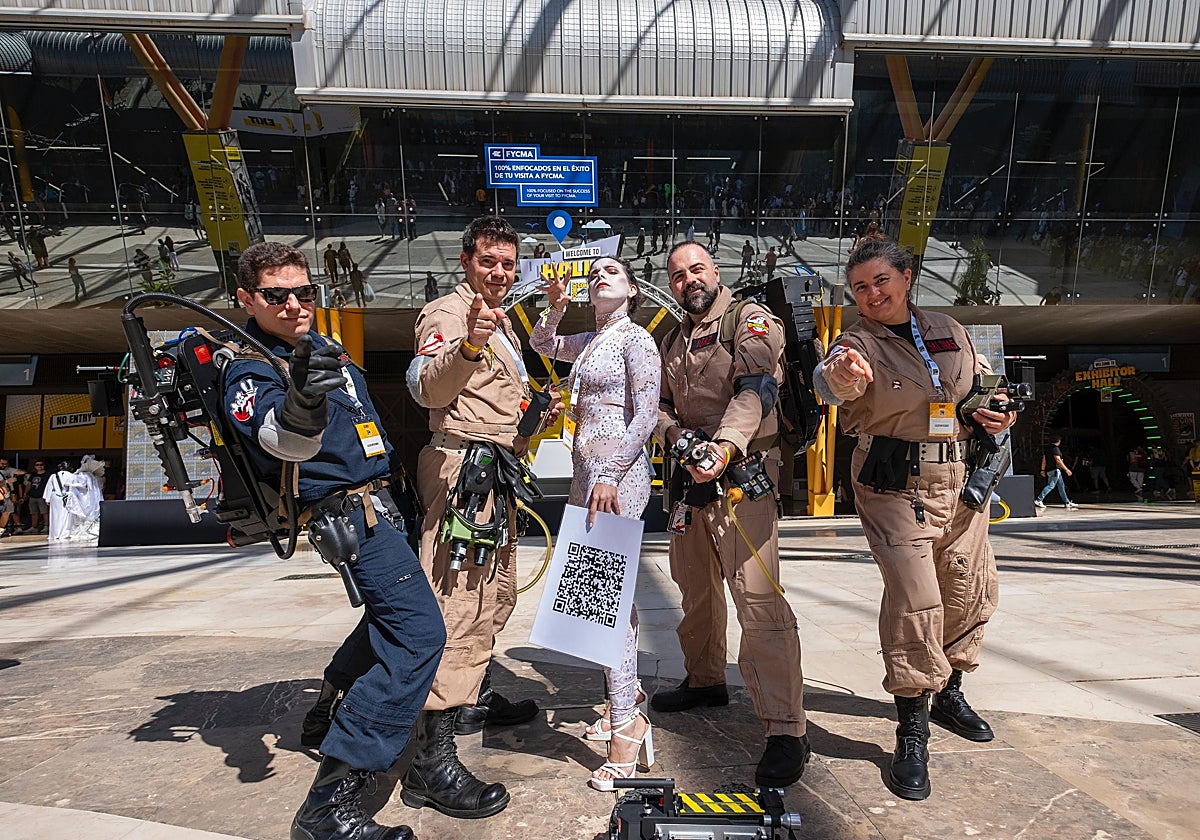 Los Cazafantasmas, en la San Diego Comic-Con de Málaga