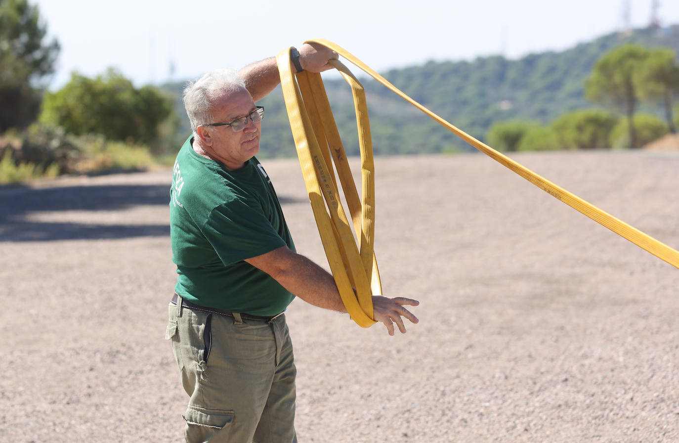 En imágenes, los efectivos del Infoca que sofocaron el incendio más devastador del verano en Córdoba