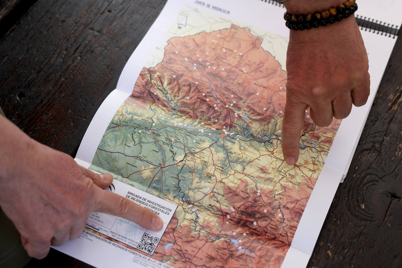 En imágenes, los efectivos del Infoca que sofocaron el incendio más devastador del verano en Córdoba