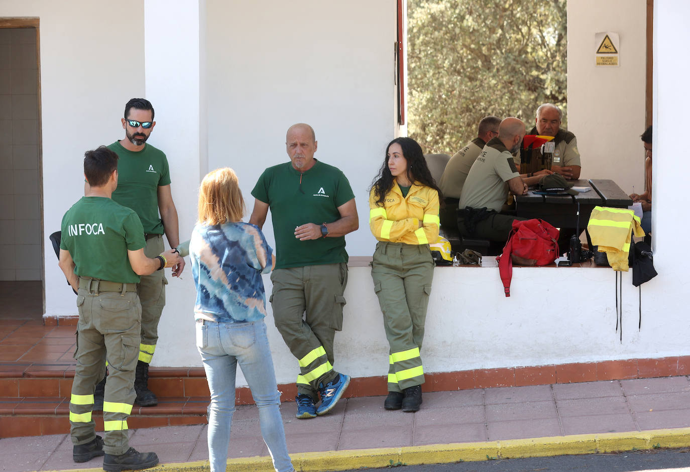 En imágenes, los efectivos del Infoca que sofocaron el incendio más devastador del verano en Córdoba