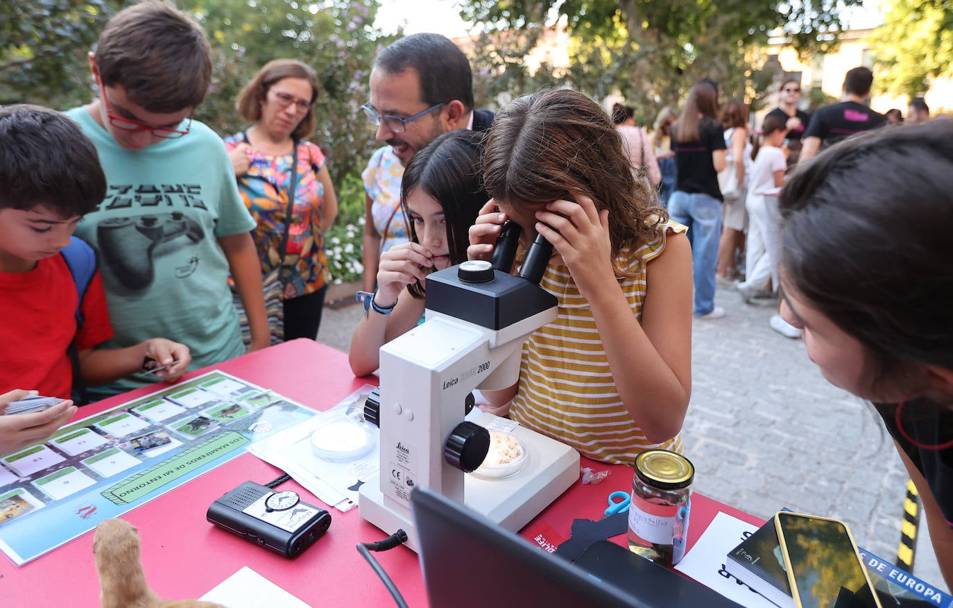La &#039;Feria de los Ingenios&#039; de la Noche Europea de los Investigadores, en imágenes