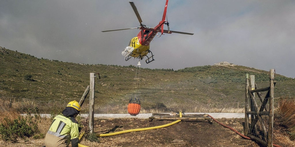 El incendio del Pico del Lobo (Guadalajara) sigue en nivel dos: «No ha cambiado y no lo hará en las próximas horas»