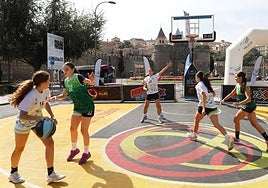 Más de 2.000 personas disfrutan en Toledo del Circuito 3x3 CaixaBank con Fernando Romay como invitado especial