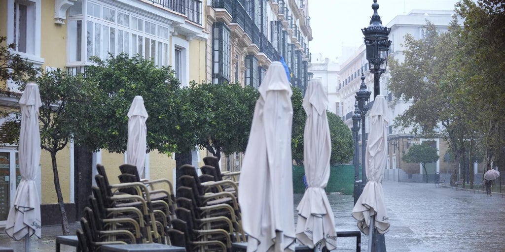 Avisos amarillos este domingo por lluvia en las sierras de Córdoba, Huelva y Sevilla