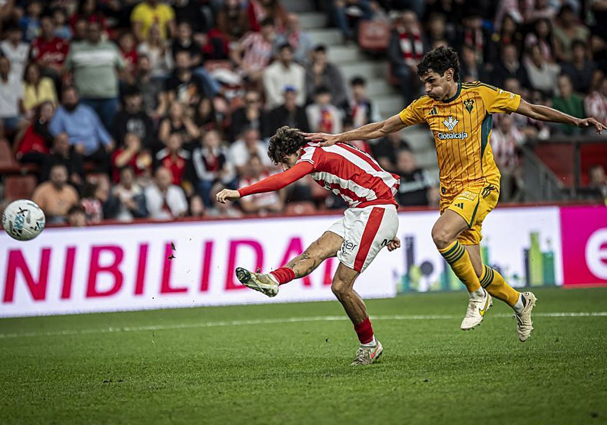 Gelabert no se imaginaba que tras marcar el segundo el 'Alba' pudiera dar la vuelta al partido