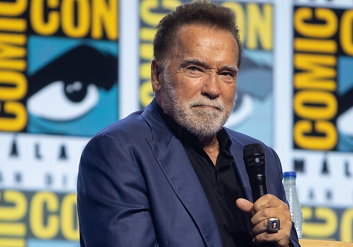 Arnold Schwarzenegger en la Comic-Con de Málaga