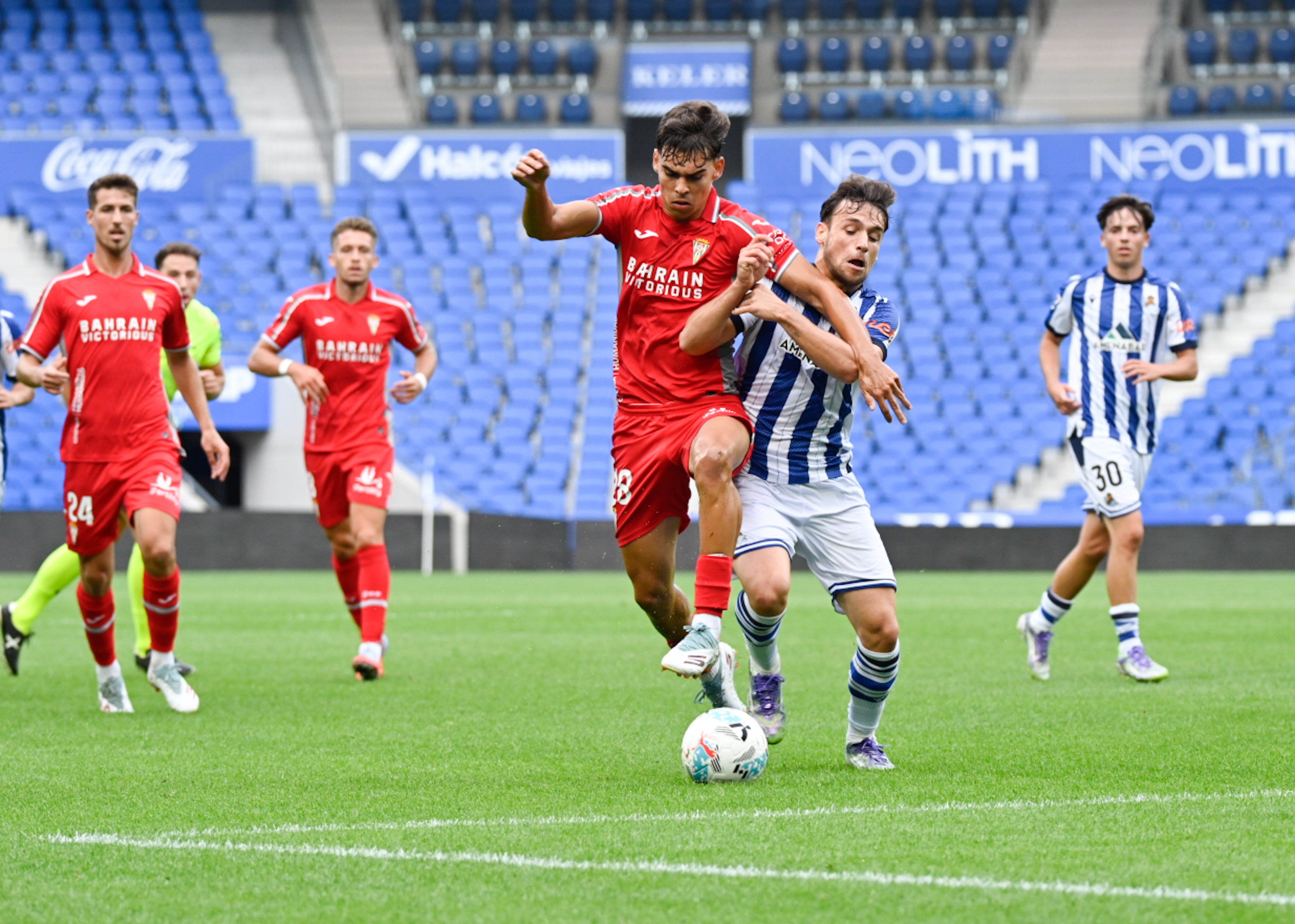 Las mejores imágenes del Real Sociedad B - Córdoba CF