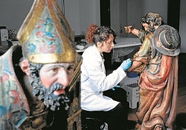 Dar lustre a 'joyas' del arte para que Las Edades lleven «esperanza»