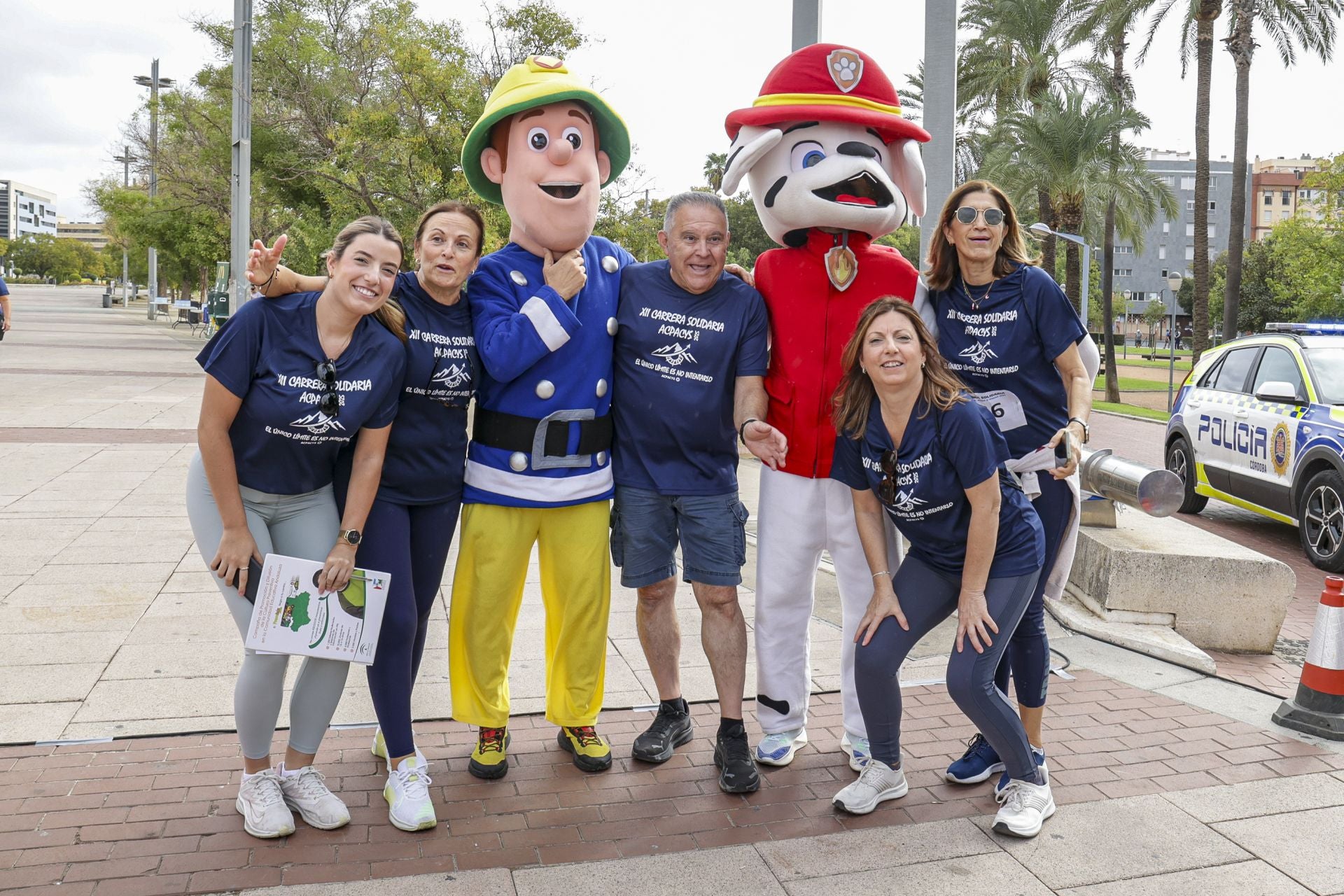 La solidaria carrera de la Asociación Cordobesa de Parálisis Cerebral, en imágenes