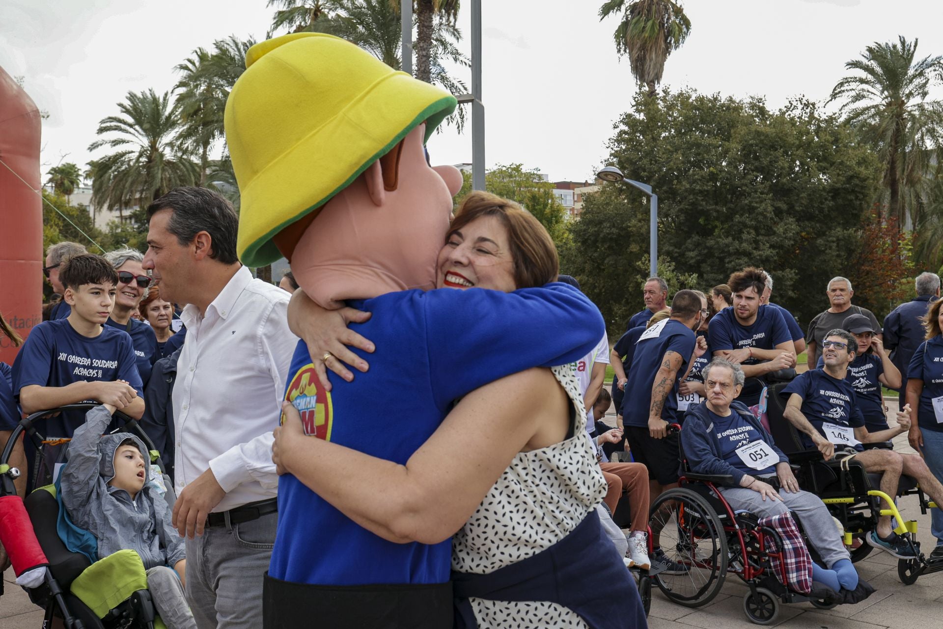 La solidaria carrera de la Asociación Cordobesa de Parálisis Cerebral, en imágenes