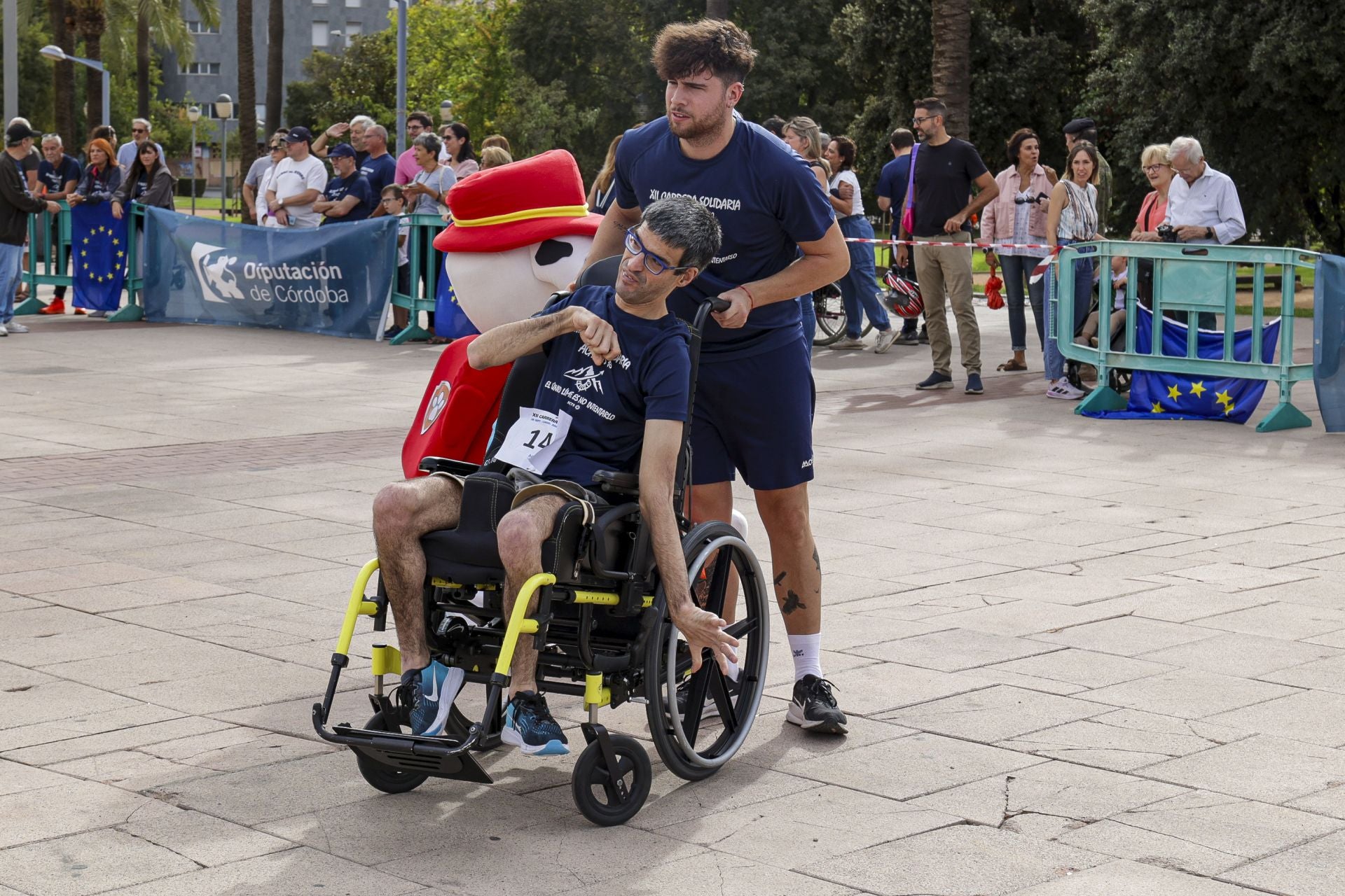 La solidaria carrera de la Asociación Cordobesa de Parálisis Cerebral, en imágenes