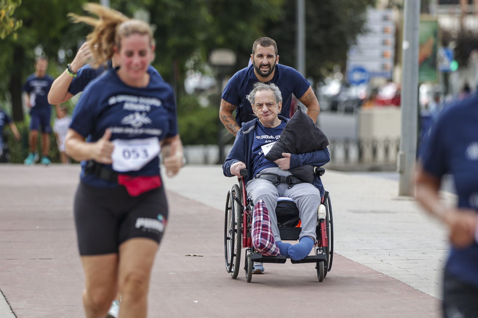 La solidaria carrera de la Asociación Cordobesa de Parálisis Cerebral, en imágenes