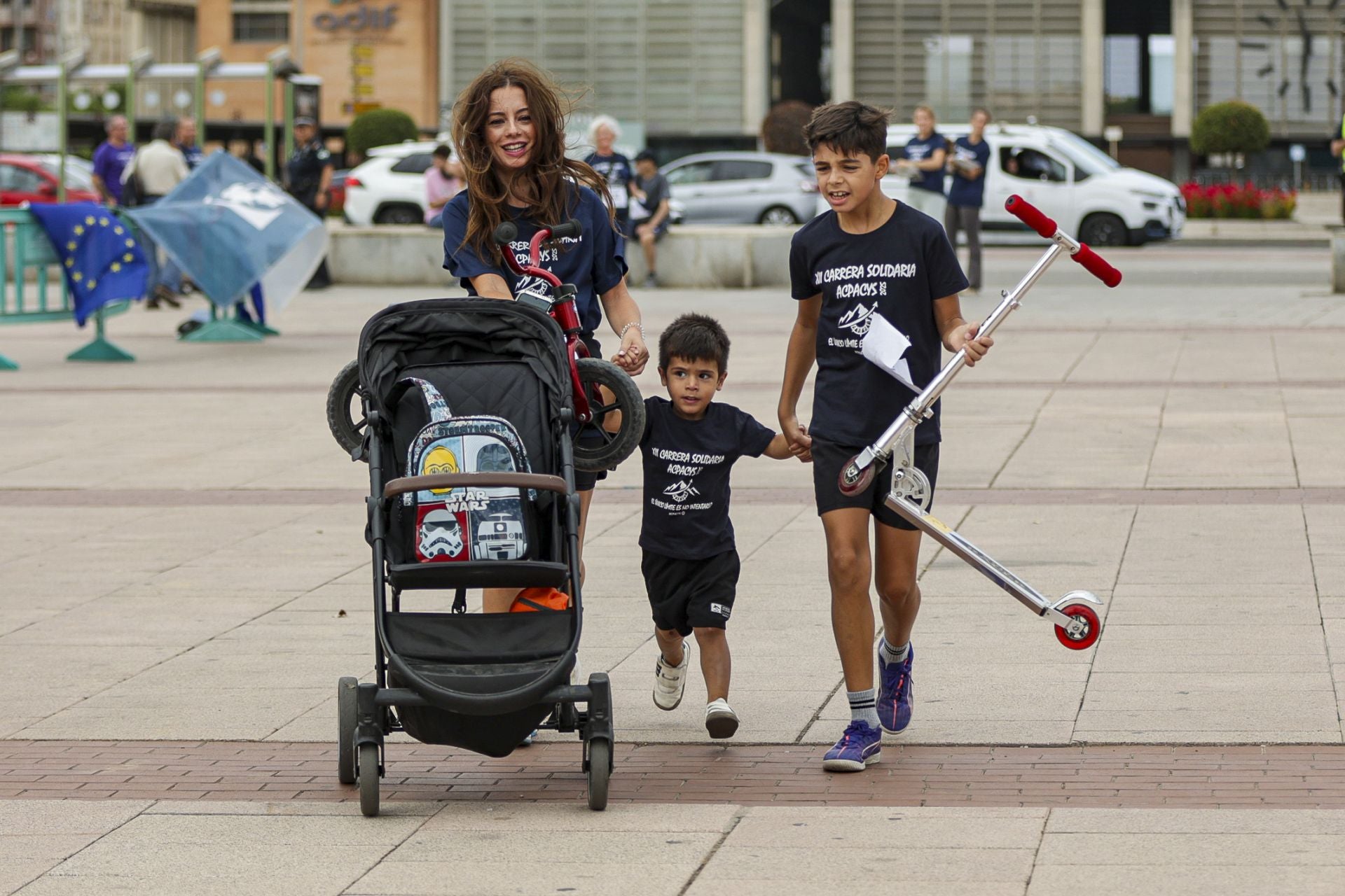 La solidaria carrera de la Asociación Cordobesa de Parálisis Cerebral, en imágenes