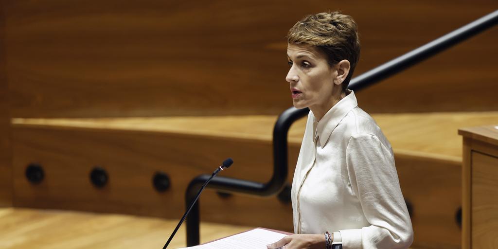 María Chivite comparece en el Senado por el caso Koldo, en directo: declaraciones, intervención, discurso y última hora hoy