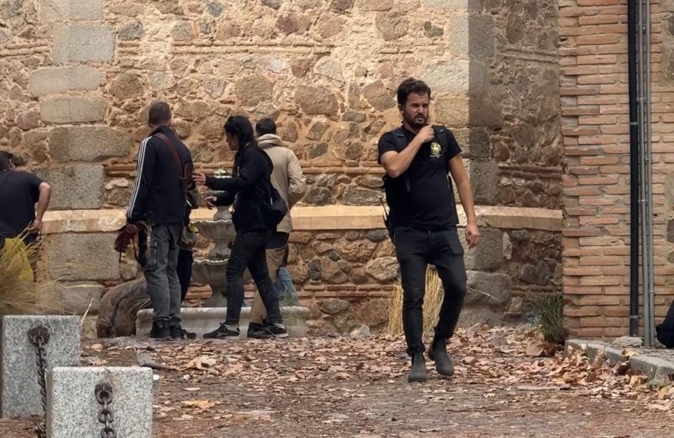 Expectación y hermetismo en el rodaje de &#039;The walking dead&#039; en Toledo