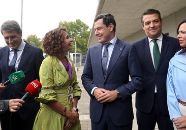 Primer 'round' electoral entre Juanma Moreno y María Jesús Montero