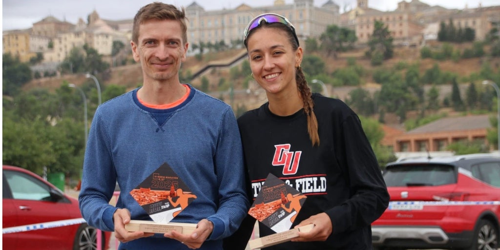 Jonathan Hiley y Ana González se imponen en la Media Maratón de Toledo