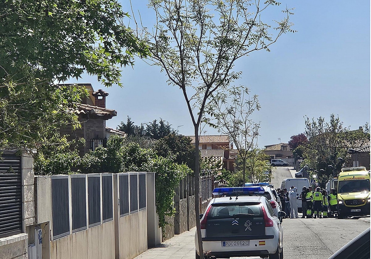 Escenario del triple crimen