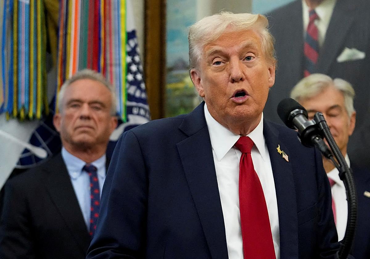 El presidente de Estados Unidos, Donald Trump