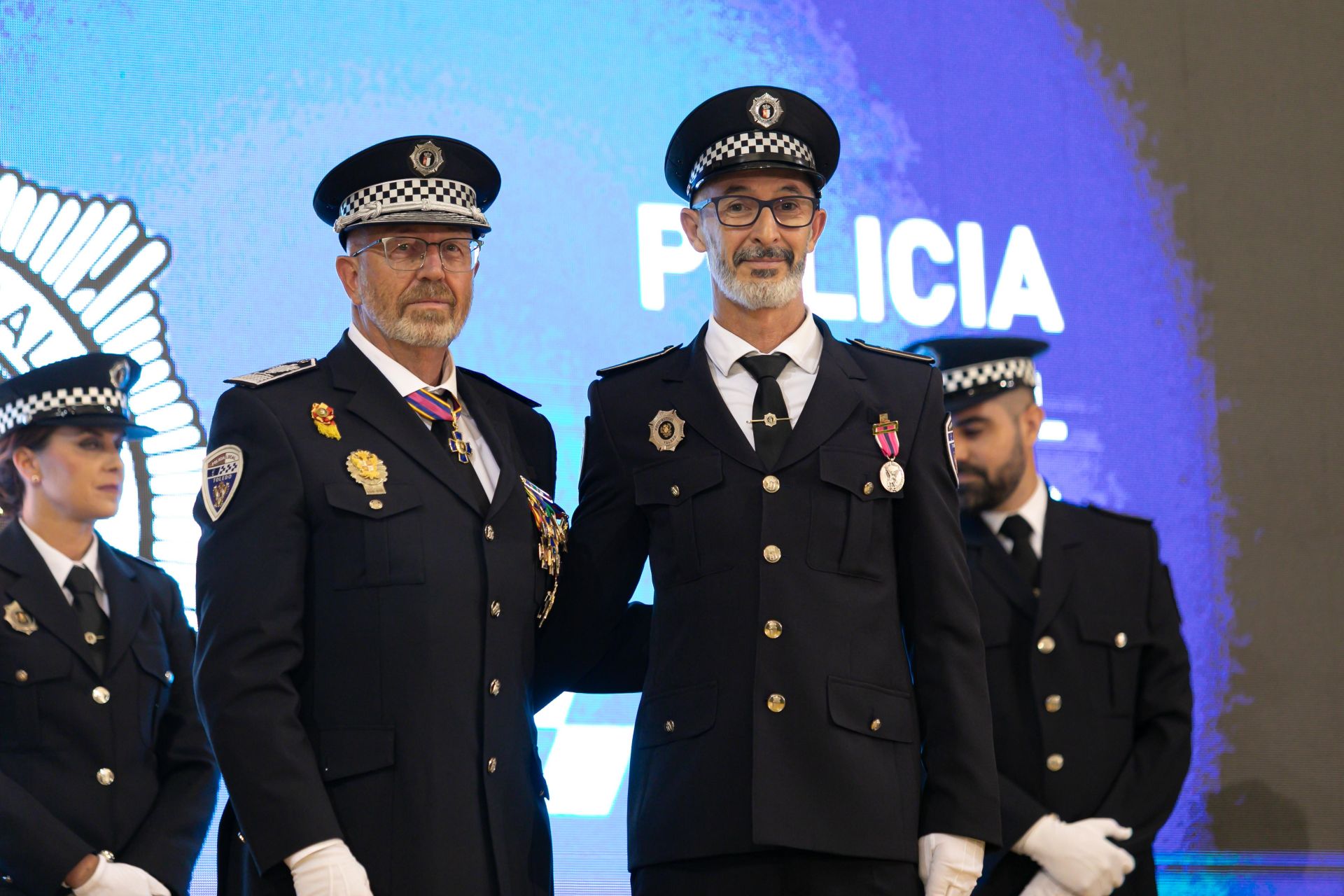 El acto del Día de la Policía Local de Toledo, en imágenes