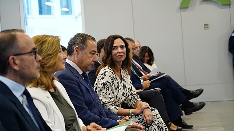 La consejera de Fomento, durante la presentación de la herramienta